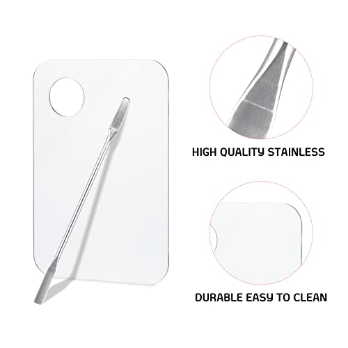 Durable Mac Foundation Mixing Palette Tool for Effortless Liquid Makeup Blending - Image 3