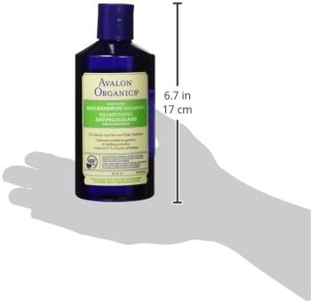 Homeopathic Dandruff Shampoo 12 oz Natural Scalp Care Formula - Image 4