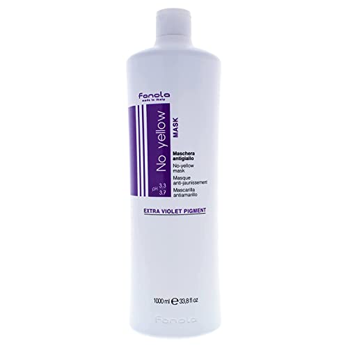 Yellow Hair Mask for Color Protection and Discoloration Prevention 8 oz