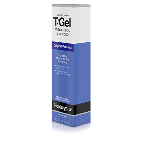 T/Gel Therapeutic Shampoo for Flaky Scalp 8 fl oz Bottle - Image 11