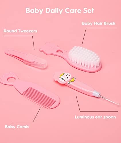 Gentle Newborn Baby Hair Brush with Ultra Soft Bristles for Delicate Scalp Grooming - Image 2