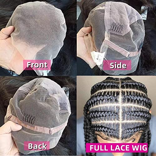 360 Full Lace Human Hair Wig - Natural Look, Comfortable Fit, 18 Inches - Image 7