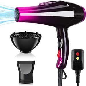 4000 Watts High-Power Hair Dryer for Fast Drying and Quiet Operation