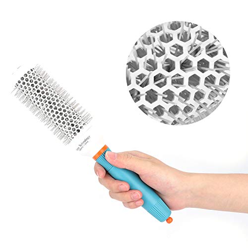 Ergonomic Round Wire Brush for Professional Hair Styling, Comfortable Grip - Image 7