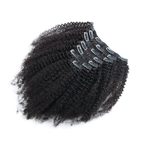 ?Kinky Afro Human Hair Clip Ins? - Image 2