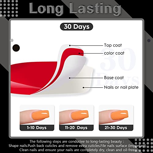 Black gel polish for nails. - Image 4