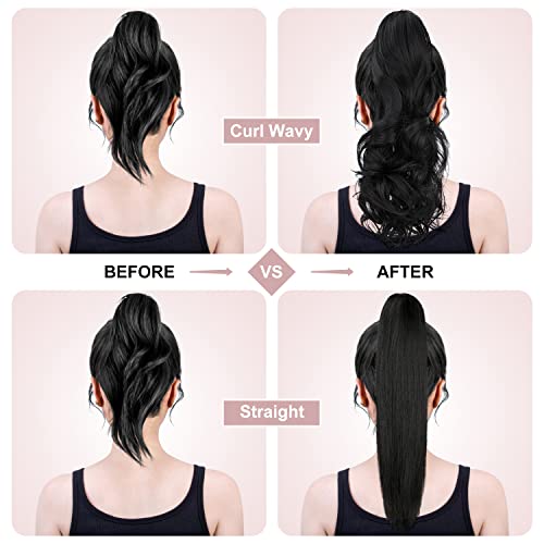 Hair bun extension made from human hair. - Image 5