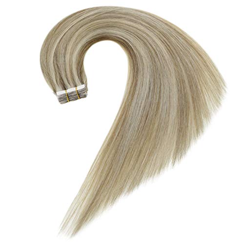 18 Inch Blonde Remy Human Hair Extensions 100% Natural Shade - Image 9