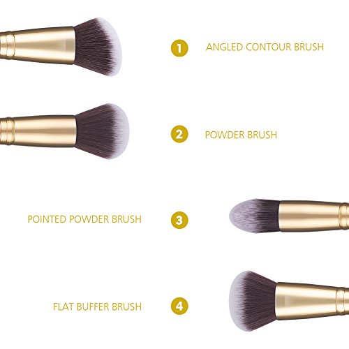 Mac Foundation Buffer Brush for Smooth, Flawless Application with Ultra-Soft Bristles - Image 3