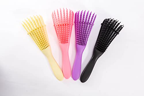 Compact Detangling Hair Brush for Smooth, Effortless Styling - Image 4