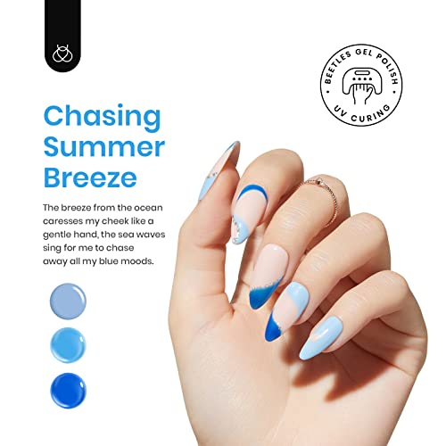 OPI Blue Gel Nail Polish 0.5 oz Chip-Resistant Wear - Image 3