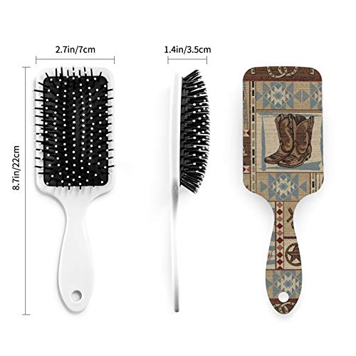 Rodeo Pro Ergonomic Hair Brush for All Hair Types Comfortable Grip - Image 5