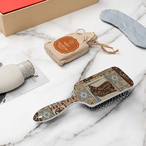 Rodeo Pro Ergonomic Hair Brush for All Hair Types Comfortable Grip - Image 4