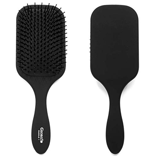 Effortless Styling Square Flat Hair Brush Perfect for All Hair Types - Image 2