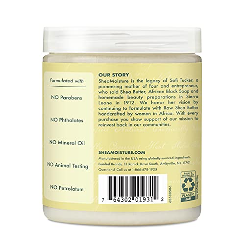 Moroccan Argan Hair Butter Cream for Moisture and Shine, 8 oz Container - Image 2