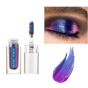 Beginner Blue and Purple Eyeshadow Palette with Simple Step-by-Step Tutorial