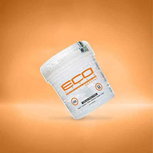 Natural Eco-Friendly Strong Hold Hair Gel, 8 oz, Paraben-Free Formula - Image 3