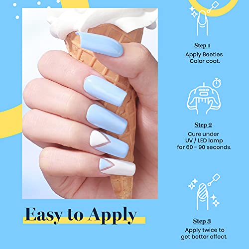 Vibrant Blue Toes Nail Polish 15ml Bottle for Summer Looks - Image 6