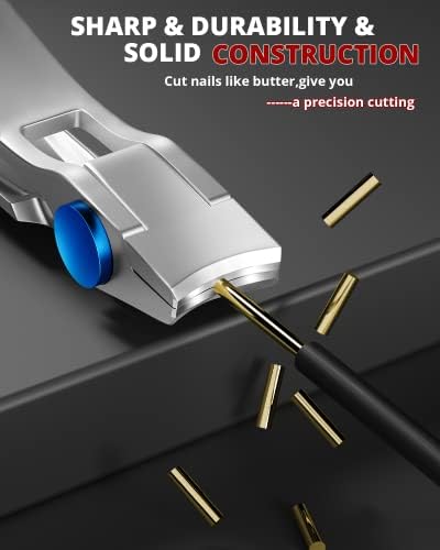 Szqht Precision Nail Clippers for Perfectly Trimmed Nails - Stainless Steel, Medium Size - Image 3