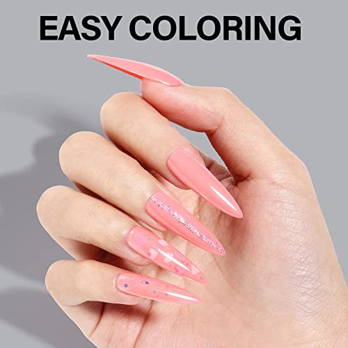 24 Count Long Stiletto Matte Acrylic Nails - Easy Application - Image 7