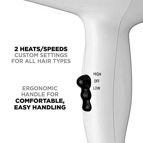 Aria Compact Unicorn Design Blow Dryer, Lightweight and Travel-Friendly - Image 3