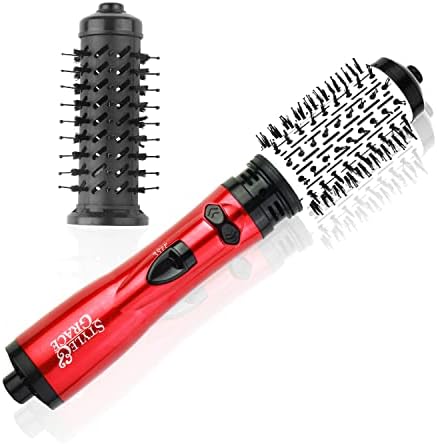 1.5-inch Electric Rotating Styling Brush for Effortless Volume and Smooth Hair