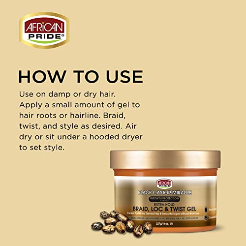 Creme of Nature 8 oz Aloe & Black Castor Oil Leave-In Conditioner - Image 4