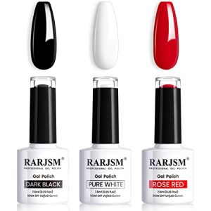 Bold & Stylish Black Red Nail Polish 15ml for Striking Looks