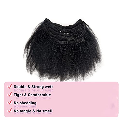 ?Kinky Afro Human Hair Clip Ins? - Image 5