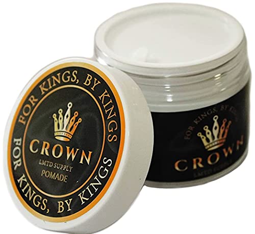 Crown Styling Gel 8 oz, Strong Hold & Shine, All Hair Types