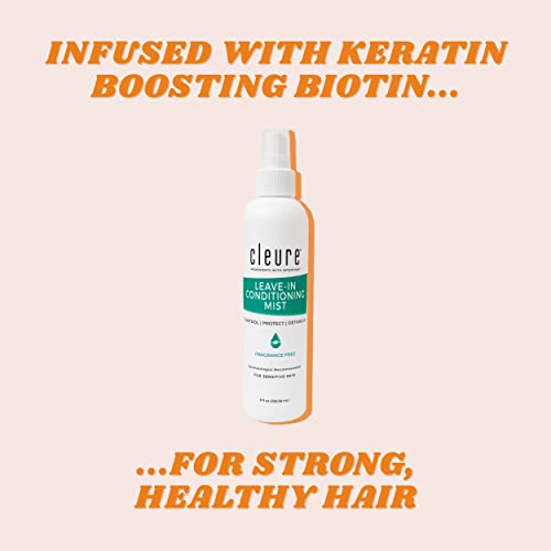 Moisturizing Alcohol-Free Leave-In Conditioner Spray for All Hair Types, 8 oz Capacity - Image 5