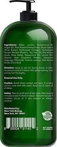 Natural Tea Leaves Hair Conditioner 12 oz Nourishing Strengthening Formula - Image 2