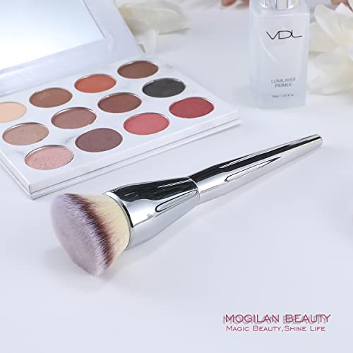 Mac Oval 6 Foundation Brush for Smooth, Flawless Application with Soft Synthetic Bristles - Image 8