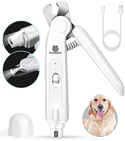 Ergonomic Pet Nail Clippers for Small to Medium Dogs and Cats, Comfortable Grip Design