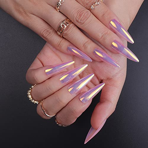 Ariana Grande-inspired Acrylic Nails