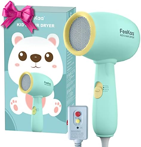 Baby hair dryer for gentle styling and quick drying.