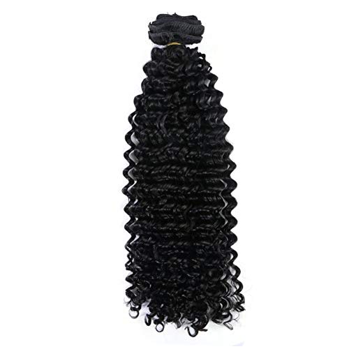 18 Inch Curled Human Hair Extensions for Natural Look, Volume, and Easy Styling - Image 6