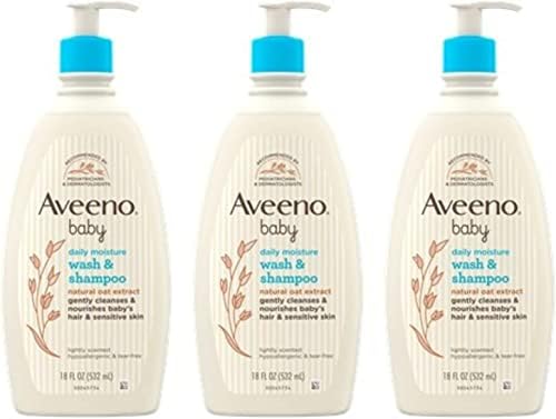 Gentle Baby 2-in-1 Body Wash and Shampoo 16 oz for Soft Skin