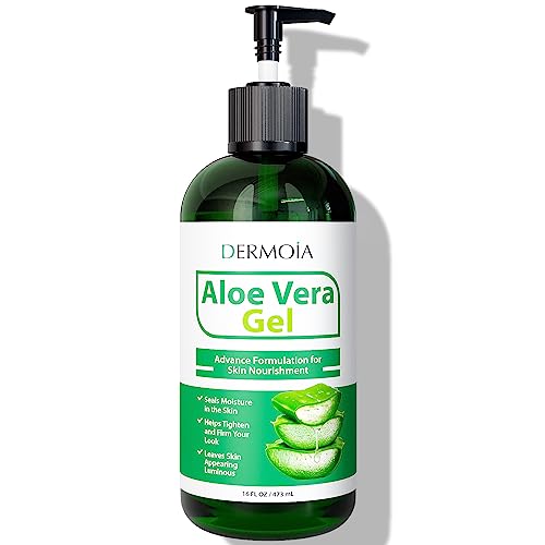 Natural Aloe Vera Hair Styling Gel 8 oz for Flexible Hold and Healthy Shine