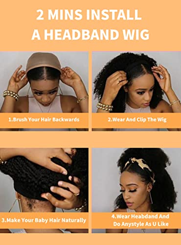 Natural Black Human Hair Half Wig for Effortless Style and Comfortable Wear - Image 7