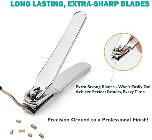 Swissklip 360 Ergonomic Nail Clippers for Easy, Precise Trims - Image 7