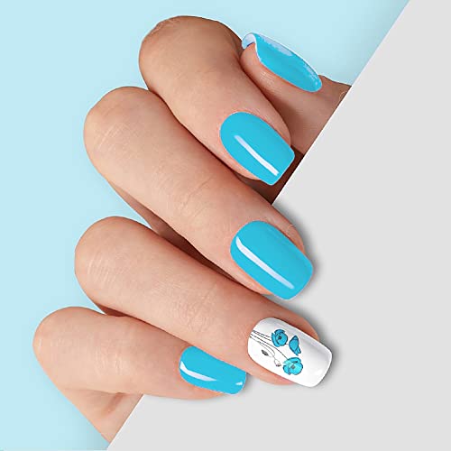 Blue Sky 15ml Gel Nail Polish, Long-Lasting High-Gloss Finish for Beautiful Nails - Image 4