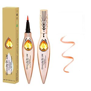 Vibrant Orange Eyeliner Pen for Striking, Bold Eye Makeup Looks