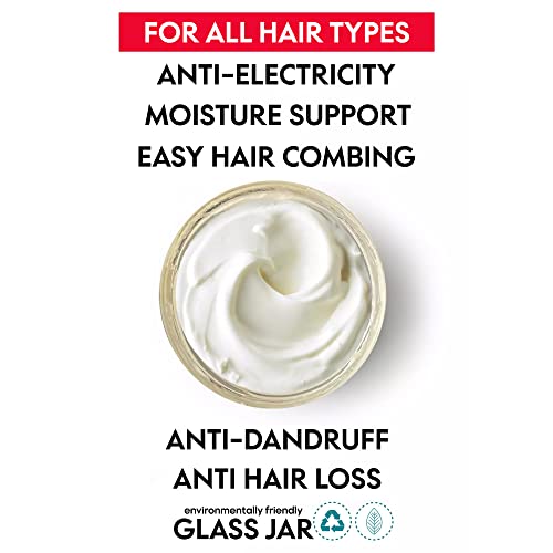 Nourishing Ahalo Butter Hair Mask 8 oz for Deep Hydration and Repair - Image 2