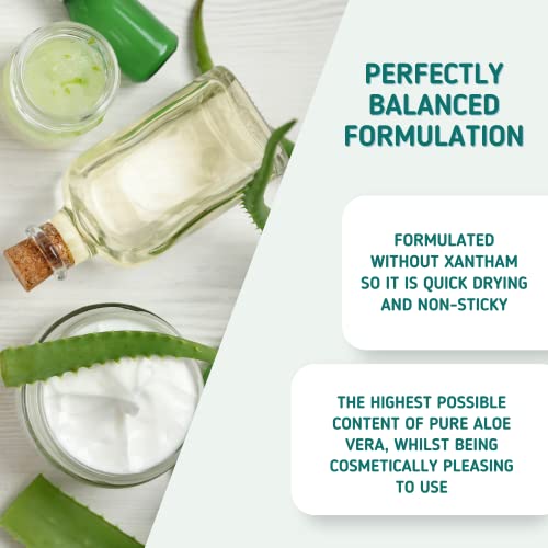 DIY Aloe Vera Hair Gel Kit 8 oz for Hydrated and Healthy Hair - Image 5