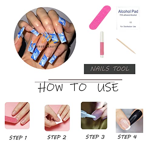 ?Blue Acrylic Nail Designs? - Image 6