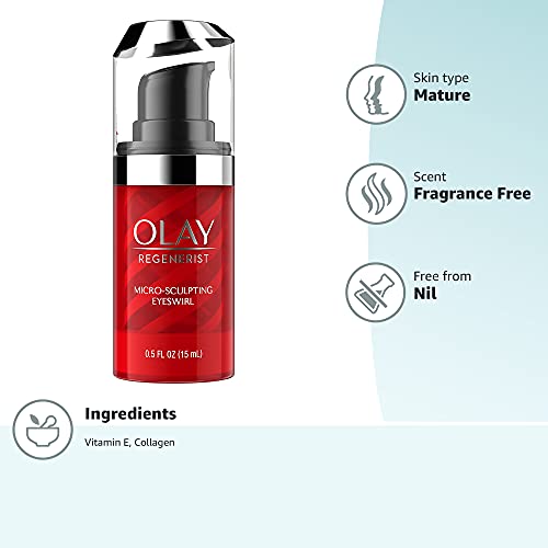 Olay Regenerist Revitalizing Eye Roller for Dark Circles and Puffiness, 0.34 fl oz - Image 7