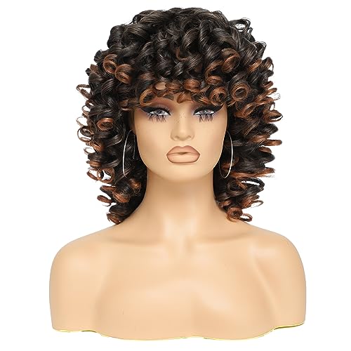 Afro Curly Human Hair Wig 22 Inches Long Natural Look and Feel - Image 2
