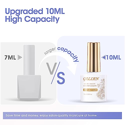 Vibrant Long-Lasting Gel Nail Polish, High Shine Finish, Durable Color - Image 6