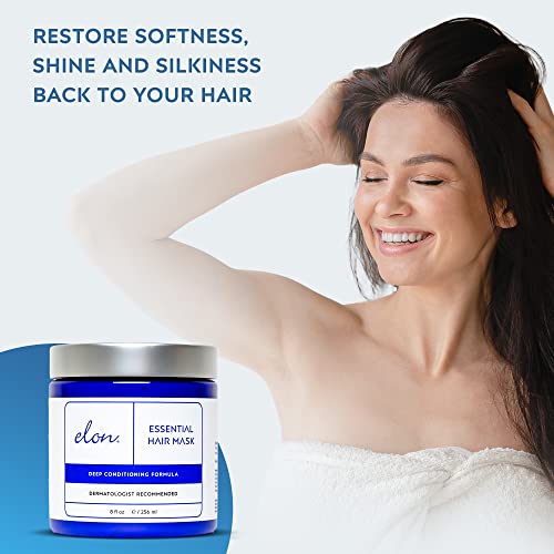 Argan Coconut Nourishing Hair Mask Deep Conditioning Treatment 8 oz - Image 4